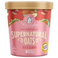 Wazoogles Supernatural Oats Pot - Goji & Almond Muesli